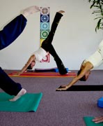 Patricia Kauffman Yoga Class